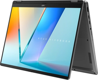 ASUS VivoBook 14 Flip TP3407SA-QL010W, Matte Gray, Core Ultra 7 256V, 16GB RAM, 1TB SSD