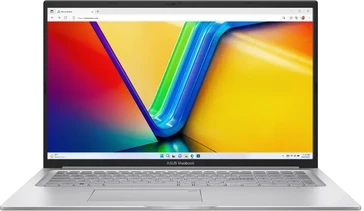 ASUS VivoBook 17 X1704VA-AU918W, Cool Silver, Core 7 150U, 16GB RAM, 1TB SSD