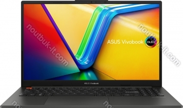 ASUS VivoBook S15 OLED K5504VN-MA045W, Midnight Black, Core i9-13900H, 16GB RAM, 1TB SSD, Arc A350M Graphics 