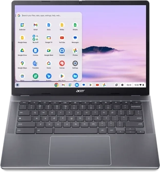 Acer Chromebook Plus 514 CB514-4HT-354Y, Pure Silver, Core i3-N305, 8GB RAM, 256GB SSD