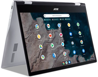 Acer Chromebook Spin 513 CP513-1H-S38T, Silver, Snapdragon 7c, 8GB RAM, 64GB Flash