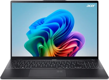 Acer Swift 16 AI OLED SF16-51T-76UB, Ice Black, Core Ultra 7 258V, 32GB RAM, 1TB SSD