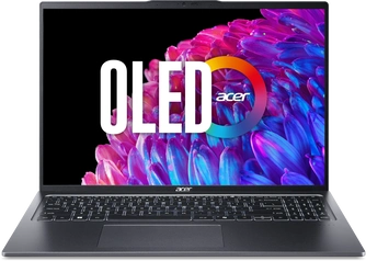 Acer Swift Go 16 OLED SFG16-72-76Q5, Steel Gray, Core Ultra 7 155U, 16GB RAM, 512GB SSD