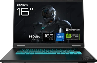 GIGABYTE Gaming A16 CMHI2DE894SH, Black Steel, Core i7-13620H, 16GB RAM, 1TB SSD, GeForce RTX 4050