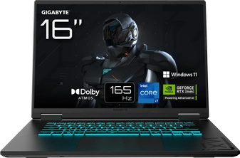 GIGABYTE Gaming A16 CTHI3DE894SH, Black Steel, Core i7-13620H, 16GB RAM, 1TB SSD, GeForce RTX 5050