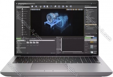 HP ZBook Fury 16 G10 grau, Core i7-13700HX, 32GB RAM, 1TB SSD, RTX 2000 Ada Generation