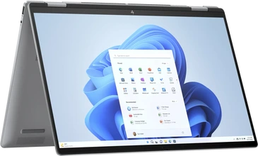 HP Envy x360 16-ad0155ng, Meteor Silver, Ryzen 5 8640HS, 16GB RAM, 512GB SSD