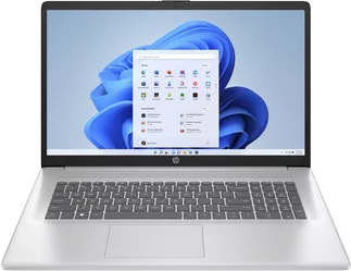 HP Laptop 17-cn3678n, Natural Silver, Core i7-1355U, 16GB RAM, 1TB SSD