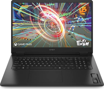 HP OMEN Gaming Laptop 17-db0676ng, Shadow Black, Ryzen 7 8845HS, 16GB RAM, 1TB SSD, GeForce RTX 4070