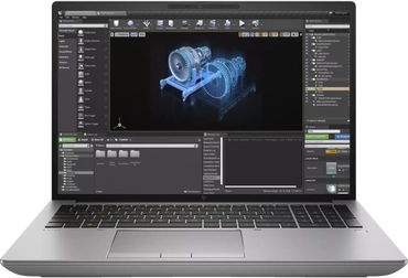 HP ZBook Fury 16 G10, Gray, Core i7-13700HX, 16GB RAM, 512GB SSD, RTX A1000