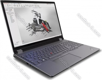 Lenovo ThinkPad P16 G2 Storm Grey, Core i7-13700HX, 16GB RAM, 512GB SSD, RTX A1000 
