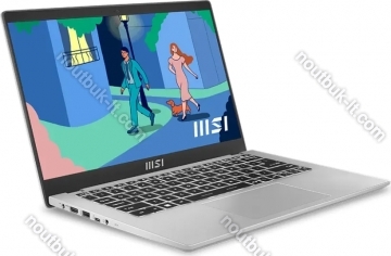 MSI Modern 14 C7M-044XES Classic Black, Ryzen 5 7530U, 8GB RAM, 512GB SSD 