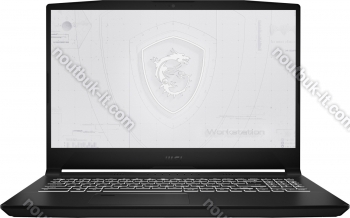 MSI WF66 11UJ-1241 Mobile Workstation WF66 11UJ-1241 Space Grey, Core i7-11800H, 32GB RAM, 1TB SSD, RTX A2000