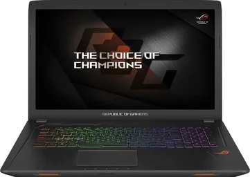 ASUS ROG Strix GL753VD-GC061T, Black, Core i7-7700HQ, 8GB RAM, 128GB SSD, 1TB HDD, GeForce GTX 1050