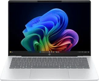 HP OmniBook 5 AI 14-he0354ng, Glacier Silver, Snapdragon X - X1-26-100, 16GB RAM, 512GB SSD