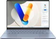 ASUS VivoBook S 14 OLED S5406SA-QD230W, Mist Blue, Core Ultra 7 258V, 32GB RAM, 1TB SSD