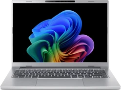 Acer Aspire 14 AI A14-53M-75DW, Pure Silver, Core Ultra 7 258V, 32GB RAM, 1TB SSD