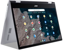 Acer Chromebook Spin 513 CP513-1H-S3XM, Silver, Snapdragon 7c, 4GB RAM, 64GB Flash