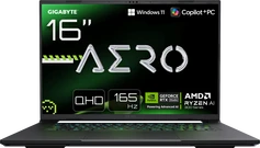 GIGABYTE AERO X16 1VH93DEC64AH, Space Gray, Ryzen AI 7 350, 32GB RAM, 1TB SSD, GeForce RTX 5060
