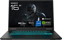 GIGABYTE Gaming A16 CTHI3DE894SH, Black Steel, Core i7-13620H, 16GB RAM, 1TB SSD, GeForce RTX 5050