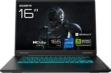 GIGABYTE Gaming A16 CVHI3DE894SH, Black Steel, Core i7-13620H, 16GB RAM, 1TB SSD, GeForce RTX 5060