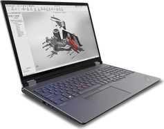 Lenovo ThinkPad P16 G2, Storm Grey, Core i7-14700HX, 32GB RAM, 1TB SSD, Arc Pro A30M Graphics