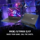 ASUS ROG Strix G17 (2023) G713PV-LL014W, Eclipse Gray, Ryzen 9 7945HX, 32GB RAM, 1TB SSD, GeForce RTX 4060