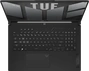 ASUS TUF Gaming A17 (2023) FA707NUR-HX064W, Mecha Gray, Ryzen 7 7435HS, 16GB RAM, 1TB SSD, GeForce RTX 4050