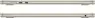 Apple MacBook Air 15", Starlight, M2 - 8 Core CPU / 10 Core GPU, 8GB RAM, 256GB SSD