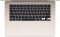 Apple MacBook Air 15" Starlight, M2 - 8 Core CPU / 10 Core GPU, 8GB RAM, 256GB SSD