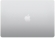 Apple MacBook Air 15", silber, M3 - 8 Core CPU / 10 Core GPU, 16GB RAM, 512GB SSD 