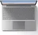 Microsoft Surface Laptop Go, Platinum, Core i5-1035G1, 16GB RAM, 256GB SSD, Business