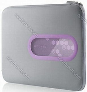 Belkin Window sleeve sleeve 15.4" dark grey/pink