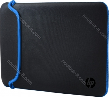 HP 15.6" Neoprene Reversible sleeve, black/blue