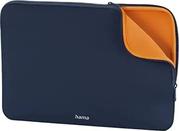 Hama 13.3" notebook-sleeve Neoprene, blue/orange