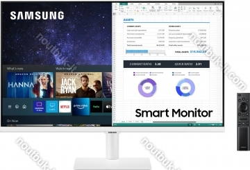 Samsung Smart monitor M5 M50A white, 27"