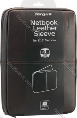 Targus Netbook Leather sleeve 11.6" sleeve black