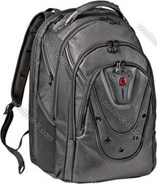 Wenger 17.3" Ibex Leather backpack black