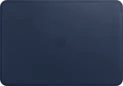Apple MacBook Pro 15.4" leather sleeve, Midnight Blue