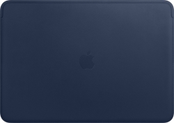 Apple MacBook Pro 15.4" leather sleeve, Midnight Blue