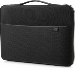 HP 17.3" Carry sleeve notebook cover, black/gold
