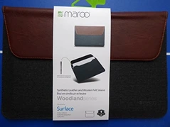 Maroo Woodland leather sleeve для Surface Pro 3 коричневый