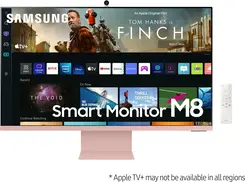 Samsung Smart Monitor M8 M80B Sunset Pink, 32"
