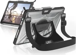 UAG Plasma Handstrap case Microsoft Surface Pro 7+/7/6/5/4 ice black/transparent