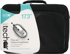 Ultron Techair classic essential 16-17.3" carrying case and mouse, черный