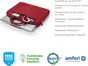 Dicota Eco Slim case Base 13-14.1" Notebook case red
