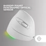Mars Gaming MM-SK Ergonomic wireless white, USB/Bluetooth