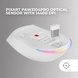Mars Gaming MM-T3 Tri-Mode wireless with charging station, white, USB/Bluetooth