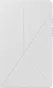 Samsung EF-BX110 Book Cover для Galaxy Tab A9, white