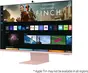 Samsung Smart Monitor M8 M80B Sunset Pink, 32"